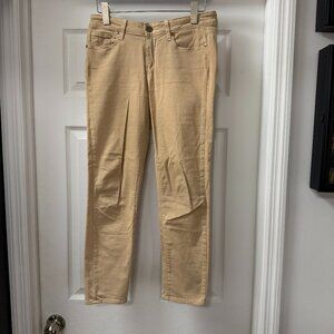 PAIGE Women's Ankle & Cropped Jeans in Tan